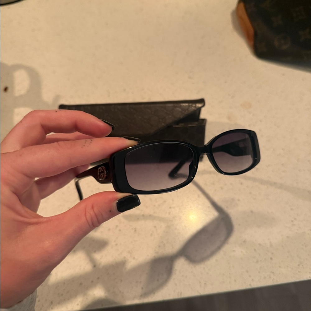 Gucci Black Sunglasses- Will Include Case - image 4